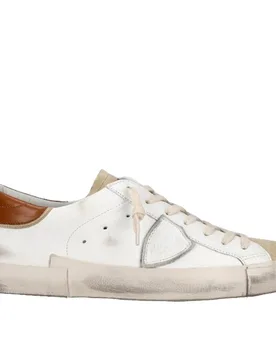 Sneaker uomo - prsx low man - beige - Philippe Model - FashionsVida