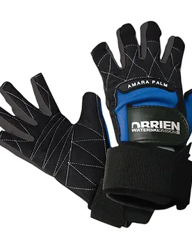Proskin 3/4 Gloves Black / Blue MD Men,Women - Obrien - FashionsVida