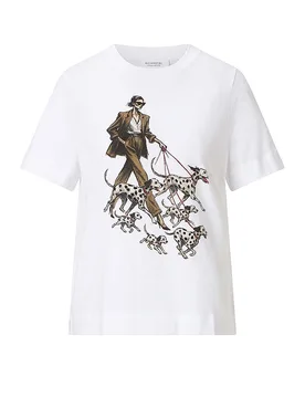 Richroyal T-Shirt bianco S - Richroyal - FashionsVida