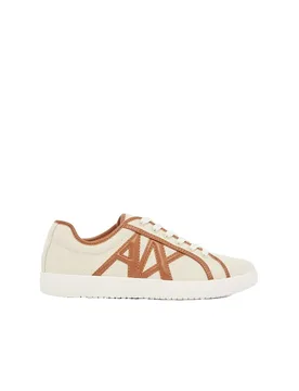 Exchange Sneaker Xw002851_af22752 Ecru / Saline Clay EU 36 - Armani - FashionsVida