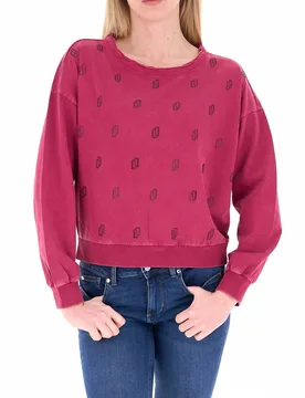Felpa girocollo SPORT FUCSIA S - Liu jo - FashionsVida