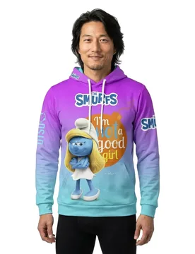 Sweat à Capuche Smurf Have Fun - OTSO - FashionsVida