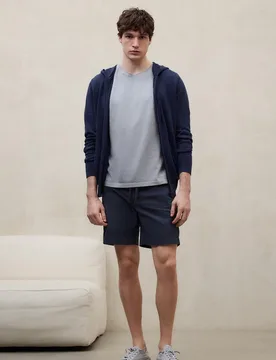 Pantalón corto de hombre con bolsillo trasero y cintura elástica - Ecoalf - FashionsVida