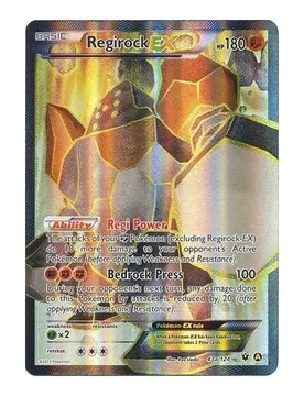 Pokemon XY Fates Collide 43a/124 Regirock EX (Alternative Art Full Art) - Pokémon - FashionsVida