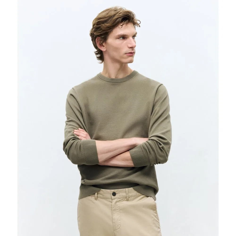 Sueter cuello redondo basico hombre - Dustin - FashionsVida