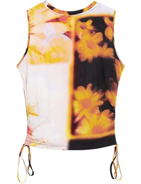 Camiseta de mujer flores arty - Desigual - FashionsVida