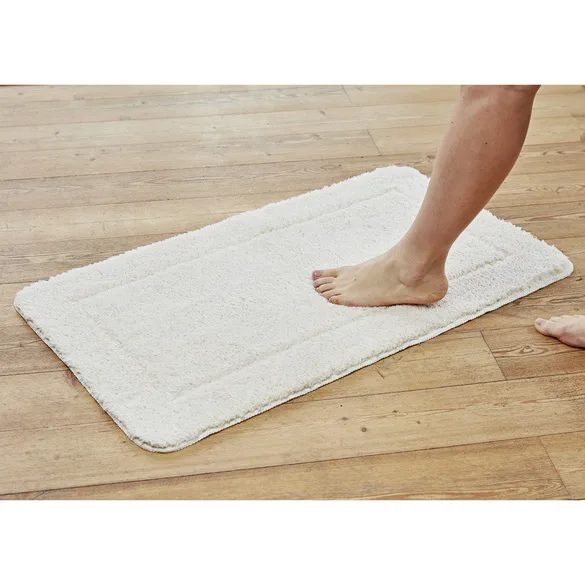 Flauschiger Vorleger creme 53x86 cm - Eldo - FashionsVida