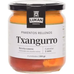 Pimientos rellenos de Txangurro