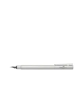 Füllhalter Neo Slim Aluminium Medium Silver Glint silber - Faber-Castell - FashionsVida