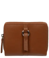 Womens 'Luciana' Tan Leather Purse - One Size