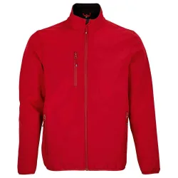 Mens Falcon Recycled Soft Shell Jacket (Pepper Red) - Orange - Size Small