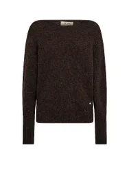 Pull MMTHORABOATNECKKNIT marron M