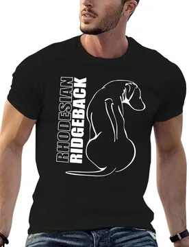 RHODESIAN RIDGEBACK - outline T-Shirt t shirt for man t shirt man luxury t shirt man casual T-shirt - Aliexpress - FashionsVida