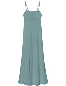 Vestido largo corte imperio con godets - The-Are - FashionsVida