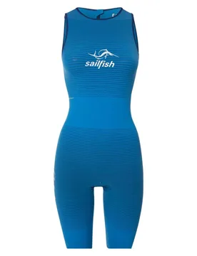 Rebel Pro Plus 1 Sleeveless Swimskin Blue M Women - Sailfish - FashionsVida