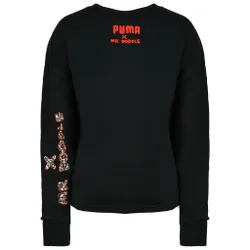X Mr Doodle Long Sleeve Crew Neck Black Mens Graphic Sweatshirt 598687 01 - Red Cotton - Size Medium