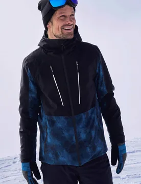 Infinite Extreme Mens Waterproof Ski Jacket - Dark Grey - Dark Grey - Size: S - Mountain Warehouse - FashionsVida