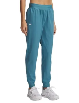 Pantalon Rival Hi Rise Woven Blue XL - Under armour - FashionsVida
