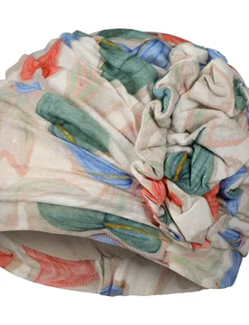 Tropical Blossoms Turban by - oatmeal - Damen - Size: One Size - Christine Headwear - FashionsVida
