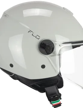Casco Moto Jet 167A FLO MONO Bigio lunga taglia 2XL - Cgm - FashionsVida