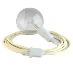 Cables Suspension Luminaire Rm00 5 M Ivory / White One Size