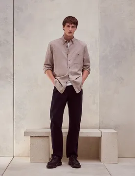 Camisa de sport villela pata de gallo - Dustin - FashionsVida