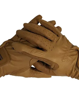 Reithandschuhe LEATHER - tan 7 - Swiss Ride - FashionsVida