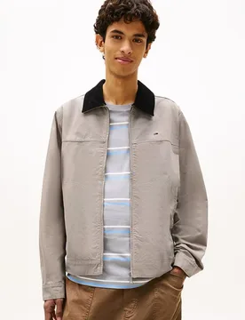 Chaqueta de hombre cuello contrastado regular fit de - Tommy Jeans - FashionsVida