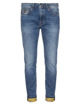 Pantalones vaqueros Hombre Azul marino 30,31,32,33 Hombre - Versace - FashionsVida