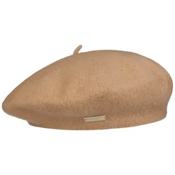 Virgin Wool Beret for Women by - camel - Unisex - Size: One Size
