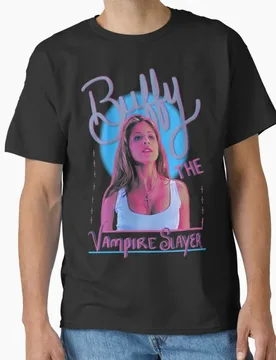 Vintage scary film Vintage 90s Buffy The Vampire Slayer horror movies Classic T-shirt for men Large size Adult Tops S-6xl - Aliexpress - FashionsVida