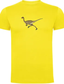 Maglietta A Maniche Corte Dino Run Yellow L - Kruskis - FashionsVida