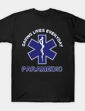 Saving Lives Everyday. EMS EMT Paramedic Star of Life Symbol T-Shirt 100% Cotton O-Neck Summer Short Sleeve Casual Mens T-shirt - Aliexpress - FashionsVida
