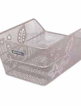 Cestino Posteriore Cento Flower 19l Silver - Basil - FashionsVida