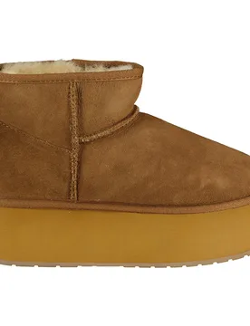 Bottes Stinger Micro Flatform Chestnut EU 41 - Emu australia - FashionsVida