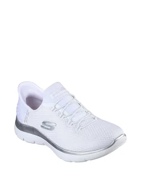 Women's Summits Diamond Dream Trainer in White Size: 6 - White - Size: 6 - Skechers - FashionsVida