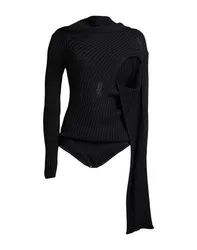 Msgm Body Mujer Negro M Mujer