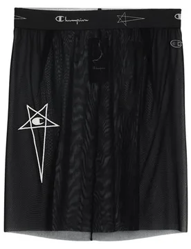 Minifalda Mujer Negro L,M,S,XS Mujer - Rick Owens X Champion - FashionsVida