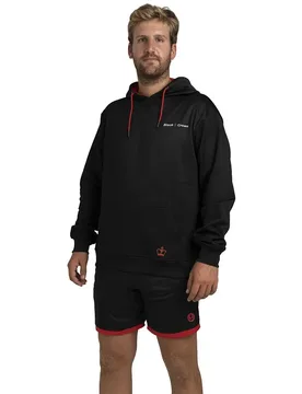 Black Crown Teide Hoodie Black M - Black Crown - FashionsVida