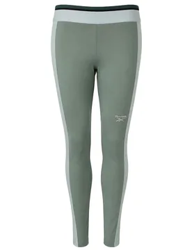 Cl Ae Womens Green Leggings Cotton - Size Small - Reebok - FashionsVida