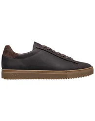 Sneakers en cuir - Bradley Demitasse Leather Dark Gum en Coton - Taille 42,5 - Marron