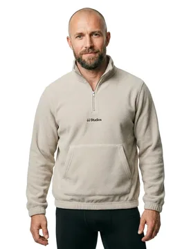 Sweat à Demi-zip Soho Moonbeam 2XL - Jack & jones - FashionsVida