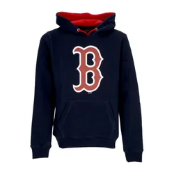 Felpa Cappuccio Uomo Mlb Ballpark Hoodie Bosred Fall Navy