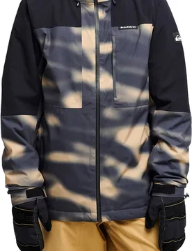 Veste de ski/snowboard Forever Strech 20K Insulated Jacket Hypnozoom Grape Leaf für Herren Größe S Khaki - Quiksilver - FashionsVida