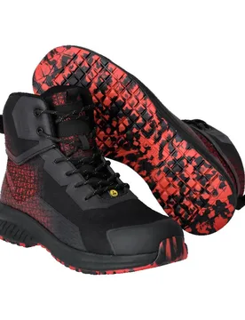 Chaussures De Sécurité Black / Red EU 36 - MASCOT - FashionsVida
