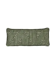 Pure Cotton Yoko Cushion Green Mix