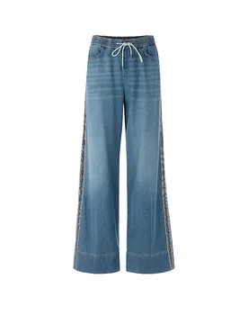 Jeans Coupe Évasée WELKOM bleu 36 - Marc cain - FashionsVida