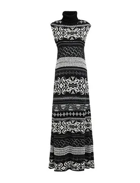 Vestido largo Mujer Negro 34,40 Mujer - Akep - FashionsVida