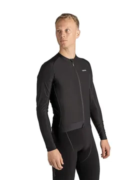 Maglia A Maniche Lunghe Pacr Black - GripGrab - FashionsVida