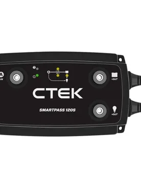 Smartpass 120s Battery Charger Black One Size unisex - CTEK - FashionsVida